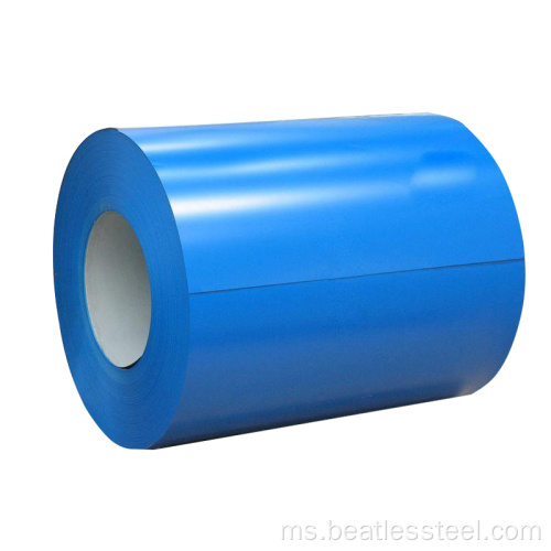 Steel Coil Zinc Coating PPGI Untuk Bahan Binaan